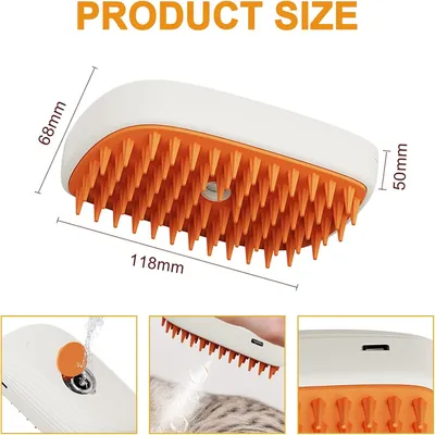 IntiMeg Brosse à vapeur pour chats