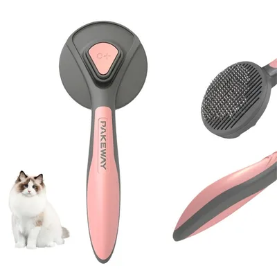 Pet Planet Peigne auto nettoyant et de massage