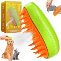 IntiMeg Brosse à vapeur 3 en 1 pour chiens et chats