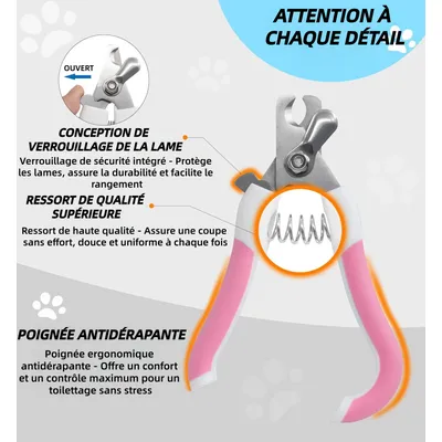 Pet Planet Ciseaux à griffes pour animaux