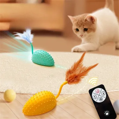 Pet Planet Souris en silicone électronique pour chat