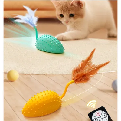 Pet Planet Souris en silicone électronique pour chat