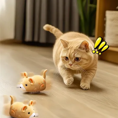 FurryFusion Souris électrique et jouet pour chat