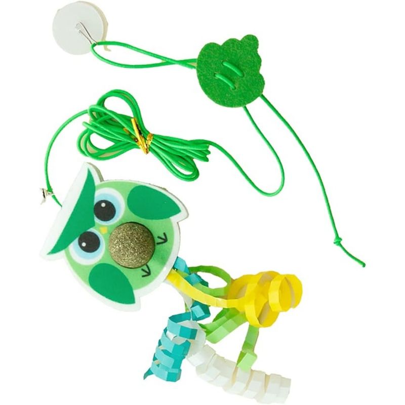 Pet Planet Chats Jouet Animal Oiseau Vert