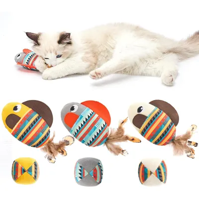 Pet Planet Chats Jouet En Forme De Poisson