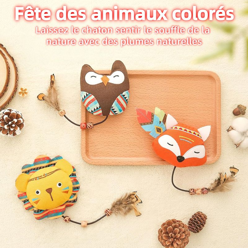 ZooVenture Lot De Jouets Chats D'intérieur