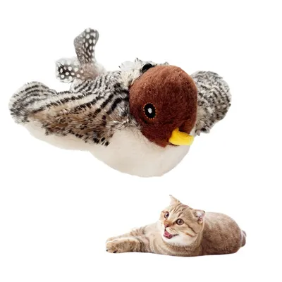 Pet Planet  moineau en peluche électronique sonore