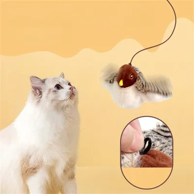 Pet Planet  moineau en peluche électronique sonore
