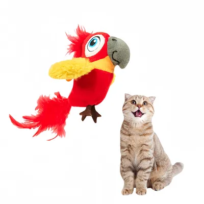Pet Planet Jouets pour chats en forme d'oiseaux avec menthe pour chats