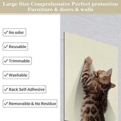 Pet Planet Chats Protecteur de Canapé Anti-Griffe