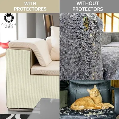 Pet Planet Chats Protecteur de Canapé Anti-Griffe