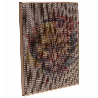 PET DESIGN Griffoir carton GRIFZONE DJ - 43 x 34 x 2.5 cm