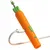 FurryFusion Jouet laser pour chat en forme de carotte