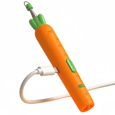 FurryFusion Jouet laser pour chat en forme de carotte