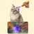 FurryFusion Jouet laser pour chat en forme de carotte