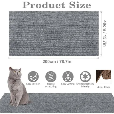 Pet Planet Chats Protecteur de Canapé Anti-Griffe