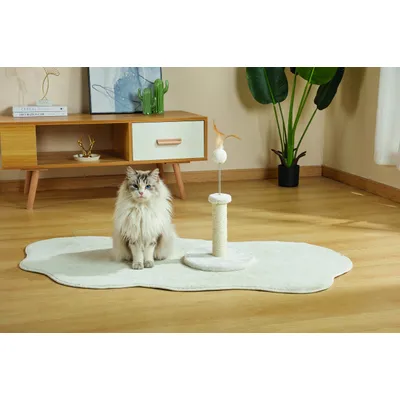 MPETS - MY FIRST ARBRE à CHAT Plume - Blanc