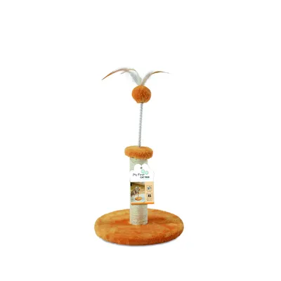 MPETS - MY FIRST ARBRE à CHAT Plume - Orange