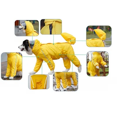 IntiMeg Wasserdichter Hundemantel IntiMeg Wasserdichter Hundemantel