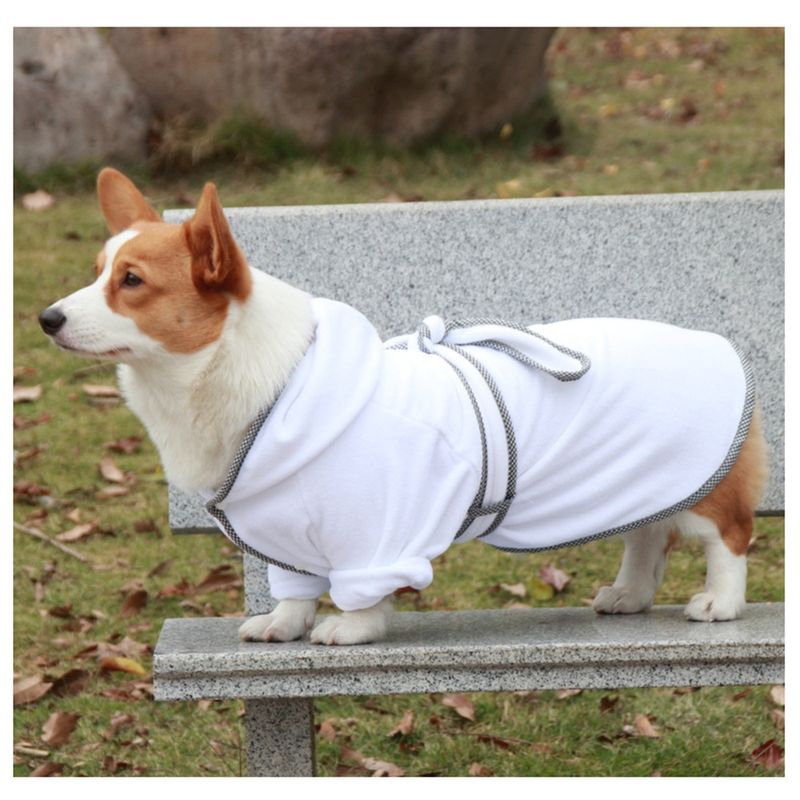 IntiMeg Peignoir en microfibre pour chien et chat