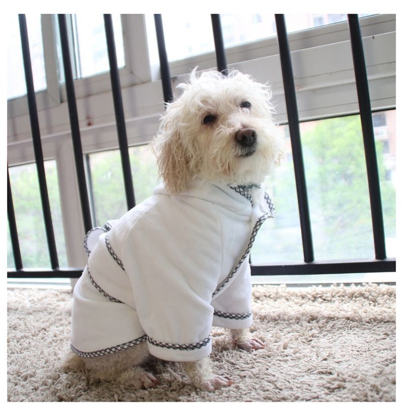 IntiMeg Peignoir en microfibre pour chien et chat