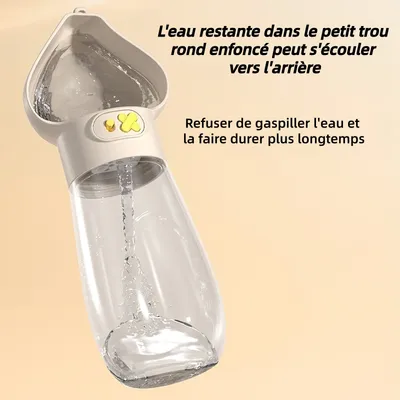 Pet Planet Botella de agua de viaje para perros