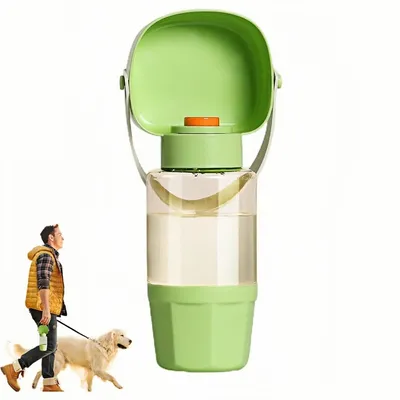 Pet Planet Botella de agua de viaje para perros