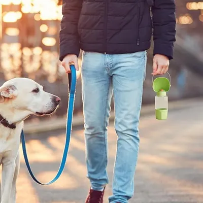 Pet Planet Botella de agua de viaje para perros