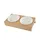 Blanc - Lot de 2 - 12 CM