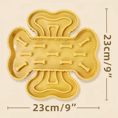 Pet Planet Bol à croquettes anti engorgement avec séparation