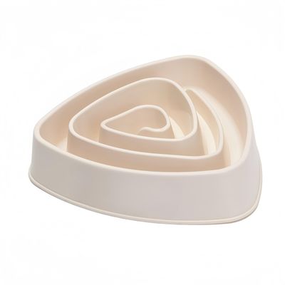 FurryFusion Gamelle anti - glouton triangulaire pour chien