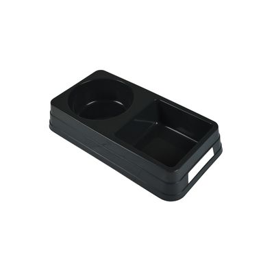 Double gamelle pour chien ou chat en plastique