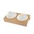 Blanc - Lot de 2 - 16CM