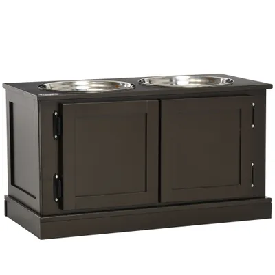 Gamelles surélevées avec rangement, pour grands chiens Gamelles surélevées avec rangement, pour grands chiens