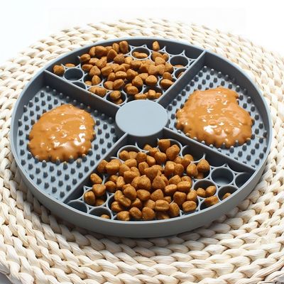 Pet Planet 2 en 1 bol d'alimentation lent pour chiens