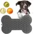 ZooVenture Tapis léchage forme os 2 pièces pour chien