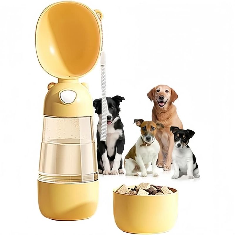 Pet Planet Bouteille de Stockage de Nourriture et d'Eau