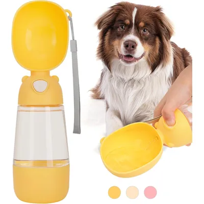 Pet Planet Botella de agua de viaje para perros