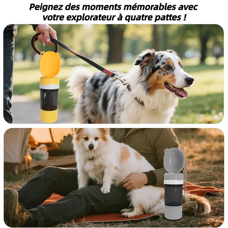 Pet Planet Bouteille d'eau de voyage pour chien