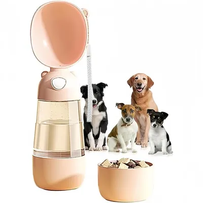 Pet Planet Botella de agua de viaje para perros