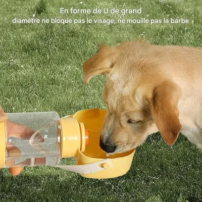 Pet Planet Botella de agua de viaje para perros