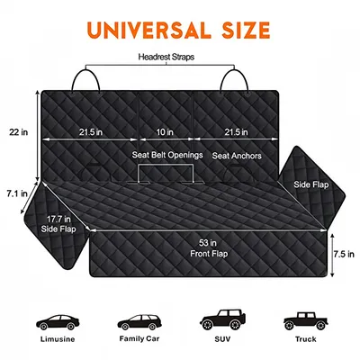 Pet Planet Tapis de voiture pour chien
