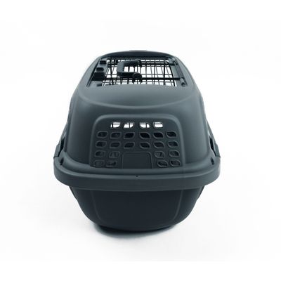 MPETS Caisse transport ECO GIRO - S - 51,6 x 32,7 x 29,6 cm - Grise