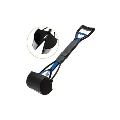 Pelle Ramasse Crottes de 60cm avec Long Manche Déjections Canines Clip