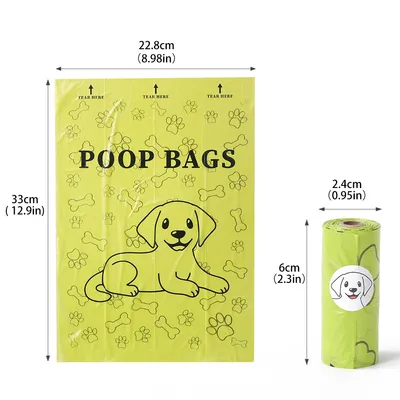 Petopia Rouleaux de sacs à excréments de chien