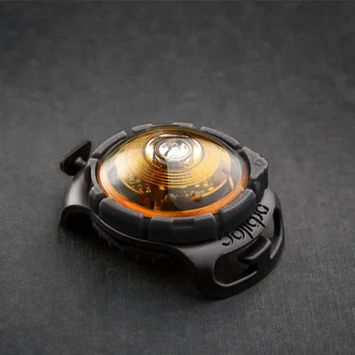ORBILOC Lampe de securite pour chien Dog Dual - JAUNE ORBILOC Lampe de securite pour chien Dog Dual - JAUNE