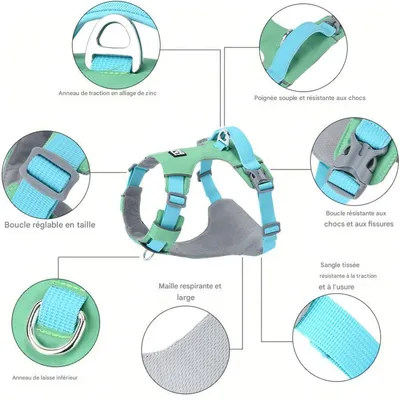 Petopia Harnachement pour chien en style gilet