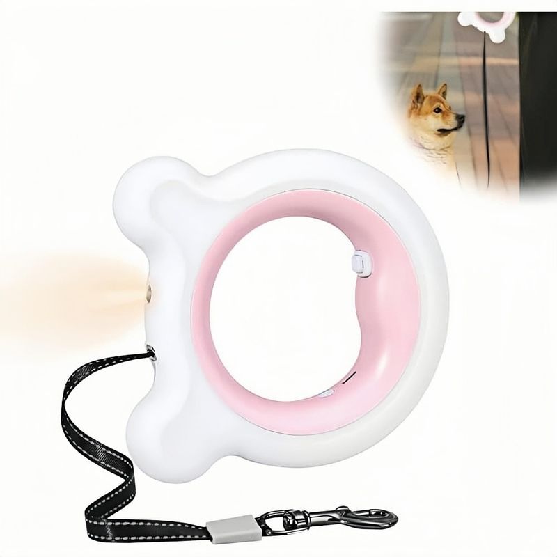 ZooVenture Laisse rétractable LED 3m pour chien