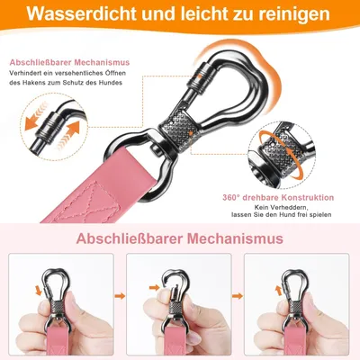 X XBEN Corde étanche pour chien