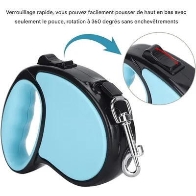 ZooVenture 360° extensible Laisse rétractable pour Chien